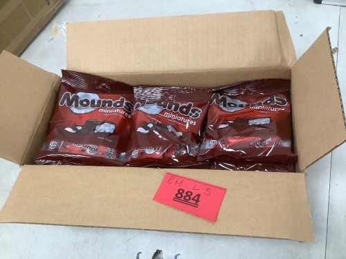Box Of mini Mounds - Lot 884