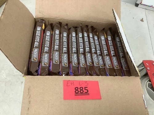 Box Of Fun Size Snickers - Lot 885