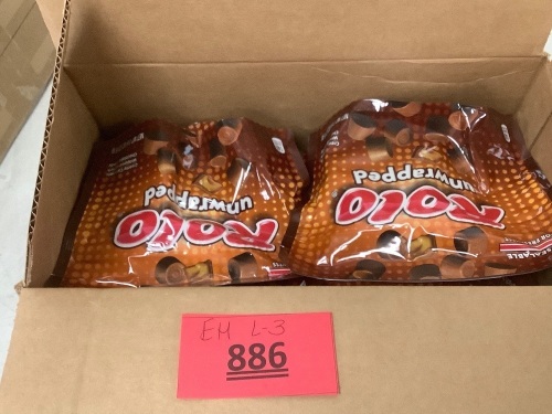 Box Of Rolo Unwrapped bags - Lot 886