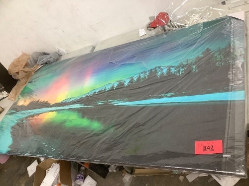 Avrora Scenery Painting on Canvas  - Lot 842