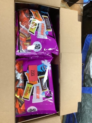 Box of Assorted Halloween Candy - Lot 735