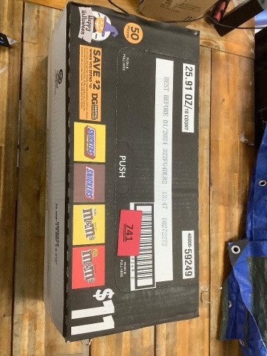 Box of Assorted Halloween Candy - Lot 741
