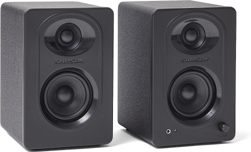 Samson MediaOne M30 3" Powered Studio Monitors - Pair ,Black - Lot 101A