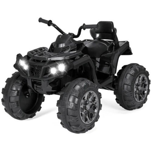 12V Kids Ride-On 4-Wheeler Quad ATV Car w/ 3.7mph Max, Bluetooth, Headlights  - Lot 180