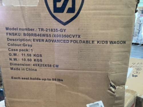 Ever Advanced Foldable Kids Wagon - Lot 408