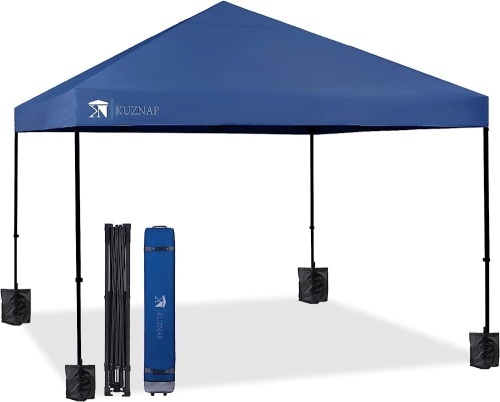 KUZNAP 12’x12’ Pop up Canopy Tent - Lot 426