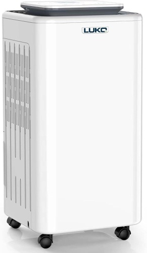 LUKO 2000 Sq. Ft Dehumidifiers for Large Room and Basements, 30 Pints Dehumidifier with Drain Hose, Auto or Manual Drainage, 0.528 Gallon Water Tank, Auto... - Lot 508