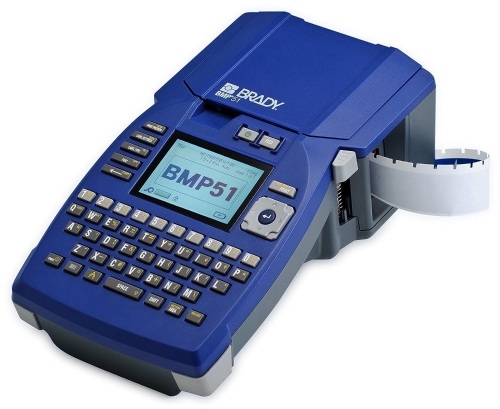 Brady - 139814 BMP51 - Printer with Rechargeable Li-Ion Battery Pack and AC Adaptor/Battery Charger - Lot 510