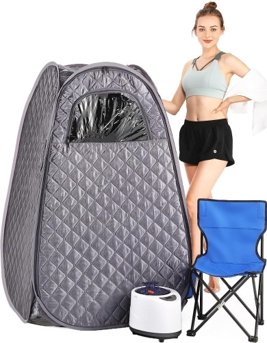 IvyBess Portable Steam Sauna for Home - Lot 515