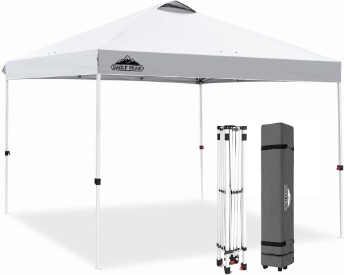 EAGLE PEAK 10x10 Pop Up Canopy Tent Instant Outdoor Canopy - Lot 518