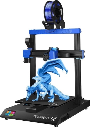 Artillery Sidewinder X2 3D Printer, SW-X2 FDM 3D Printers Newest Model Auto Leveling, 32-Bit Silent Motherboard 95% Pre-Assembled Resume Printing Function... - Lot 557