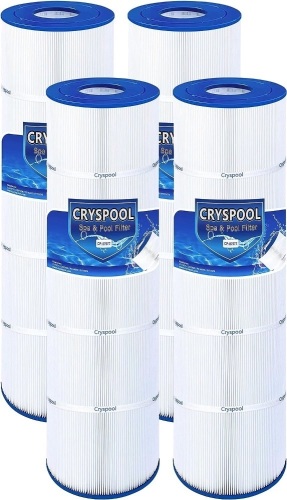 Cryspool Pool Filter Cartridge Compatible with CCP420,PCC105-PAK4,Unicel C-7471, R173576,178584, Clean and Clear Plus 420,817-0106, Filbur FC-6470,4 Pack  - Lot 544
