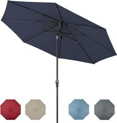 Tempera 10' Outdoor Market Patio Table Umbrella with Auto Tilt  - Lot 233