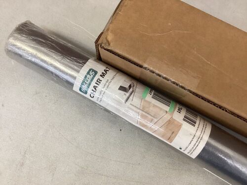 SALLOUS Office Chair Mat, Clear  - Lot 258
