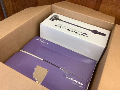 Lot of (2) Cordless Stick Vacuum Cleaners  - Lot 712
