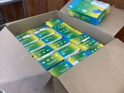 Lot of (20) Athphy Disposable Nitrile Gloves, 100pcs  - Lot 731