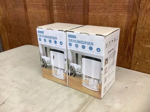 Lot of (2) Howoten 35oz Ultra Quiet Dehumidifier - Lot 734