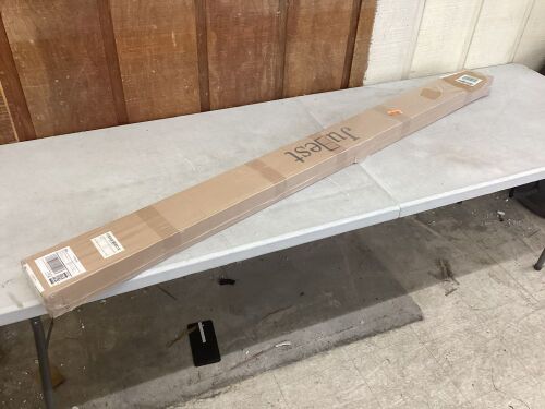 JUBEST 6FT Barn Door Sliding Hardware Track Kit for Single Wooden Door  - Lot 311