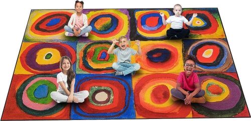 ABCarpet Classroom Rug, 6'7" x 8'6"  - Lot 250