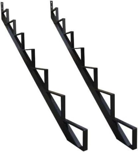 MTB Steel Stair Step Risers 7 Step for Deck Height 57 inches - Lot 251