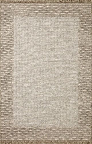 Loloi II Dawn Collection Indoor/Outdoor Area Rug, Natural, 7'8" x 10'  - Lot 254