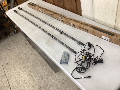Spiral LED Whip Lights  - Lot 195