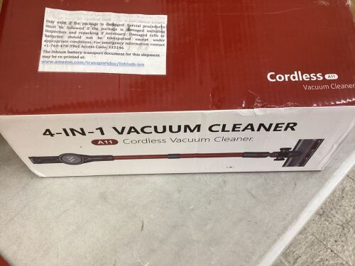 Lot of (2) Cordless Stick Vacuum Cleaners  - Lot 188
