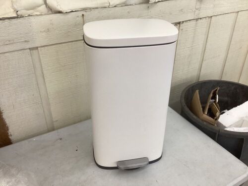 8 Gaal Stainless Steel Trash Can with Lid  - Lot 292