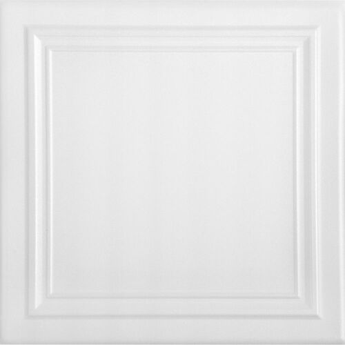 VEVOR 135 sq. ft Paintable Foam Glue-up Ceiling Tiles, 19.7" x 19.7" 1/5" Thick, 50 pcs  - Lot 227