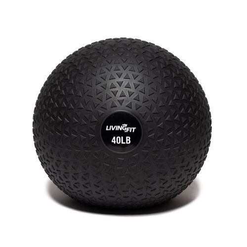 LivingFit Slam Ball 40lb  - Lot 529