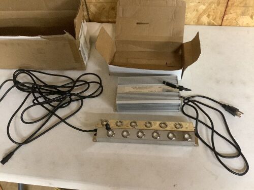 12 Head Ultrasonic Pond Mist Fogger with Waterproof Power Supply - Lot 582