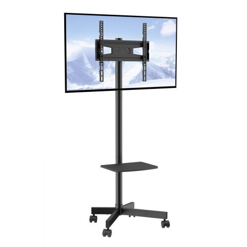 VEVOR Mobile TV Cart for 23 to 60 inch TVs, Height Adjustable  - Lot 507