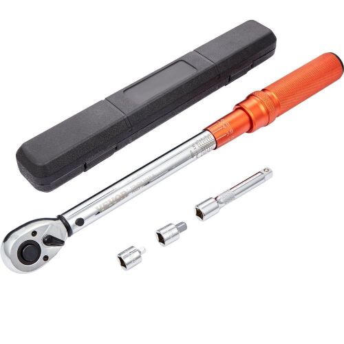 VEVOR 1/2-inch Drive Click Torque Wrench 10-150ft.lb, Dual-Direction Adjustable  - Lot 570