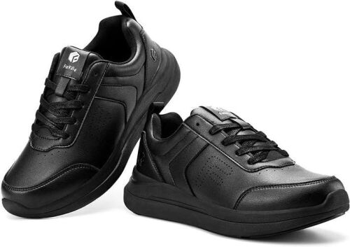FitVille Mens Wide Tennis Shoes, Size 8.5W  - Lot 451