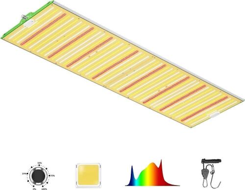 BESTVA BP4000 Dimmable Full Spectrum LED Grow Light with High Yield Diodes for 4' x 4' Grow Tent - Lot 65