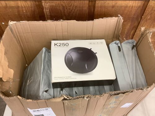 Lot of (8) K250A Robot Vacuum Cleaners - Lot 466