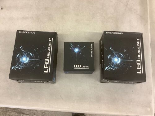 Lot of LED Headlight & Foglight Bulbs for 2011-2014 Sonata - Lot 289