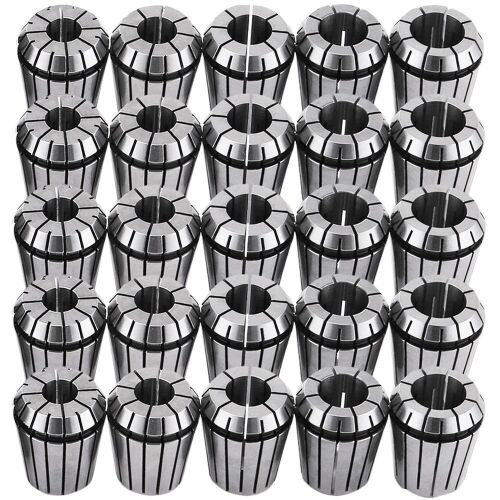 VEVOR 25 Pcs Collet Set ER32 Collet Chuck 1/16 inch-3/4 inch Holder Spring Collet Set for CNC Engraving Machine & Milling Lathe Tool - Lot 426