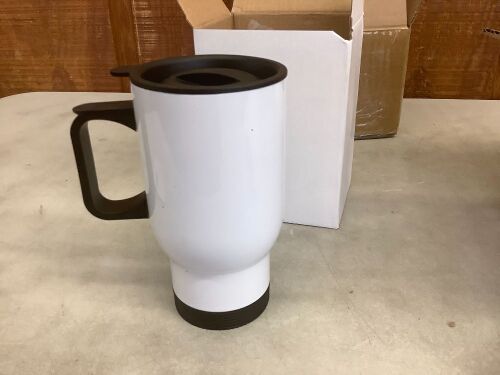 Lot of (2) 2 Pack Sublimation Stainless Blank Travel Mug for Dye Sublimation Heat Press Sublimation Blanks - Lot 408