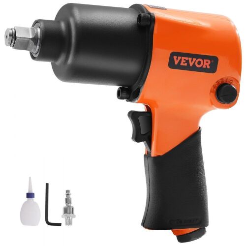 VEVOR 1/2" Drive Air Impact Gun Up to 880ft-lbs Nut-busting Torque, 7500RPM  - Lot 413