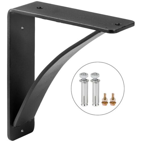 VEVOR Heavy Duty Floating Shelf Brackets 8x9x2.5", 450lbs Load, 2 Pack - Lot 639