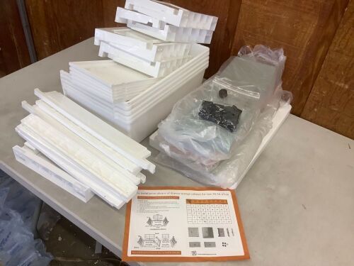 Plastic Drawer Storage Cabinet  - Lot 489