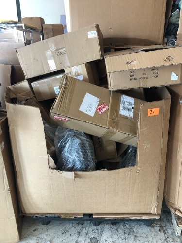 Assorted Auto Parts Pallet, Unknown Specs, Most are E-Commerce Returns/Appears New, Sold as is - Lot 27