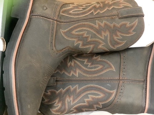 Wolverine Rancher Boots, Size 10, Appears New - Lot 111