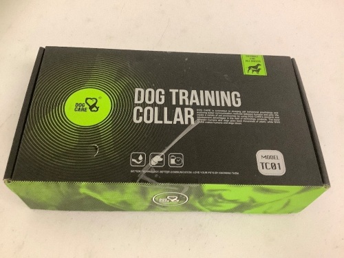 Dog Training Collar, Appears New, Sold as is - Lot 167