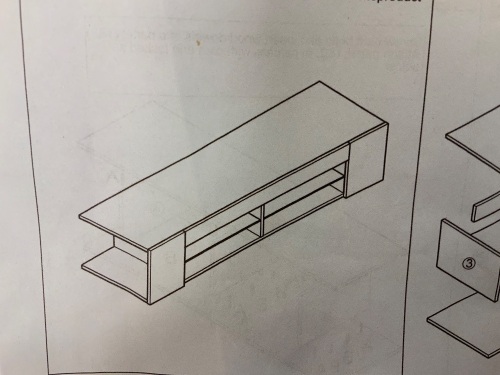 TV Stand, E-Commerce Return, Sold as is - Lot 240