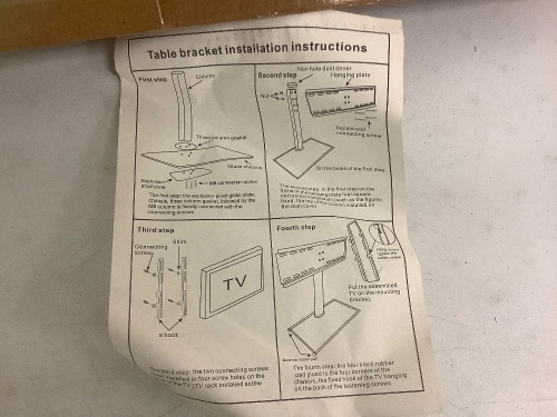 TV Mount, Appears New, Sold as is - Lot 302