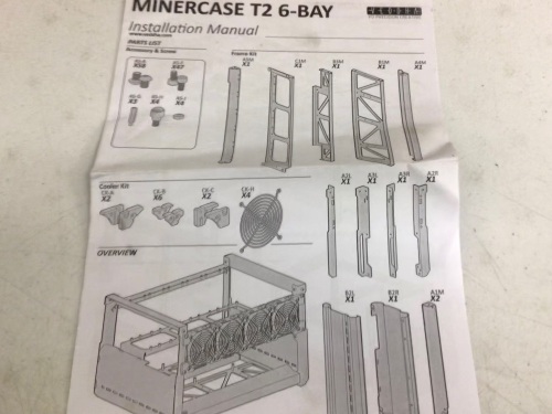 Minercase T2 6-Bay, E-Commerce Return, Sold as is - Lot 377