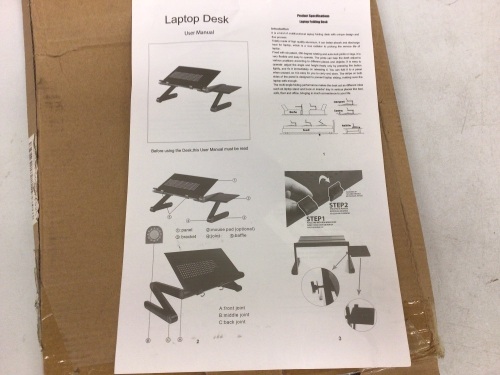Laptop Desk, E-Commerce Return, Sold as is - Lot 378