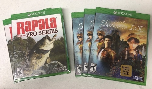 Lot of (5) xBox One Games, New, Sold as is - Lot 550